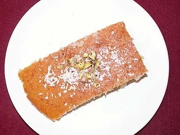 Grießkuchen (Revani) - Rezept