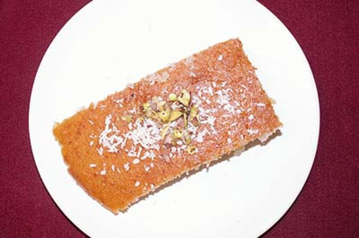 Bilder für Grießkuchen (Revani) - Rezept