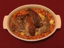 Ente mit Buttermöhren und Minikartoffel (Yvonne Hölzel) - Rezept