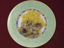 Steinpilz-Tagliatelle mit Jakobsmuscheln dazu drei Salate (Mathieu Carrière) - Rezept