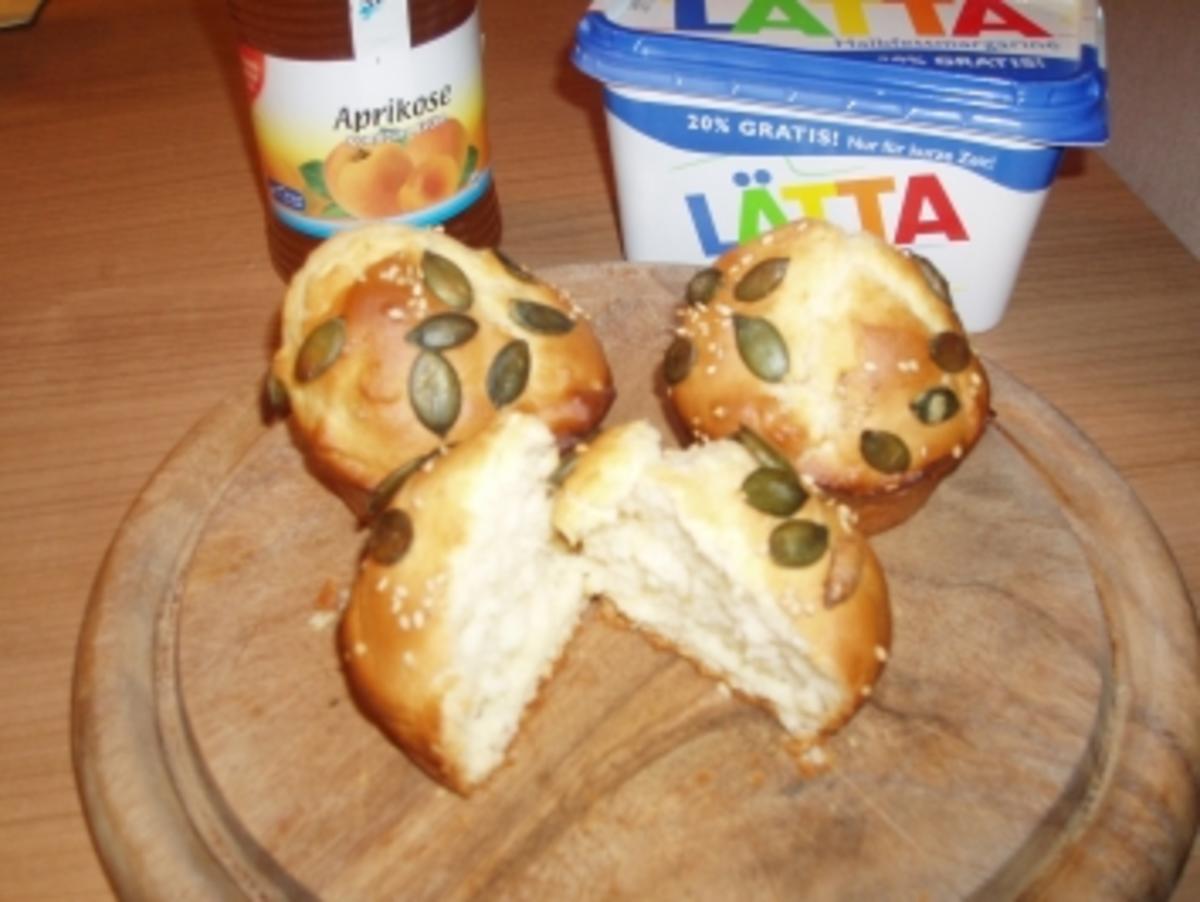 Sesam-Kürbiskern-Muffins - Rezept mit Bild - kochbar.de