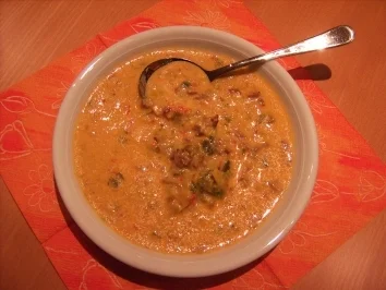 Scharfe Porreesuppe - Rezept