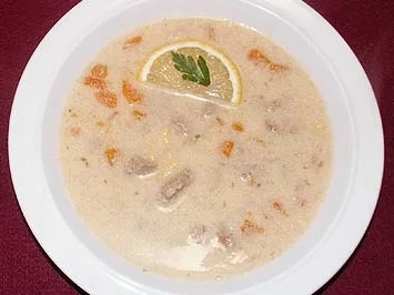 Kalbsragoutsuppe mit Estragon und Pogatschen - Rezept - Bild Nr. 15