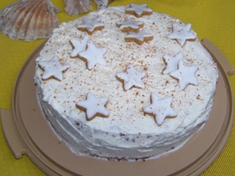 Weihnachts-Zimt-Torte - Rezept mit Bild - kochbar.de