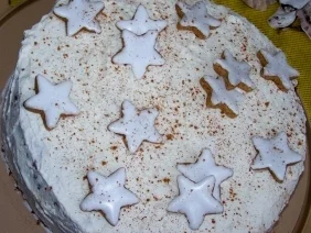 Weihnachts-Zimt-Torte - Rezept