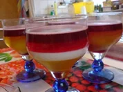 Pudding-Schicht-Dessert - Rezept