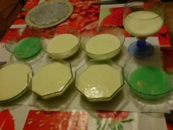 Rezept: Pudding-Schicht-Dessert Pudding-Schicht-Dessert - Rezept