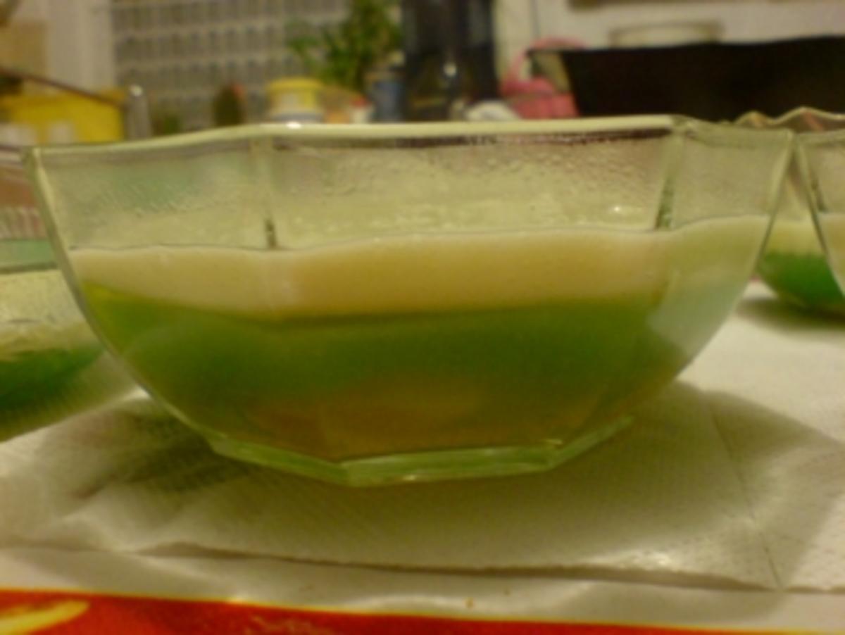 Pudding-Schicht-Dessert - Rezept