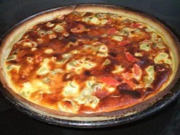 Quiche mit Gemüse - Rezept