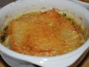 Schalottensuppe mit Gruyère-Käse - Rezept