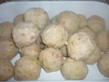 Lauch-Speck-Knödel - Rezept