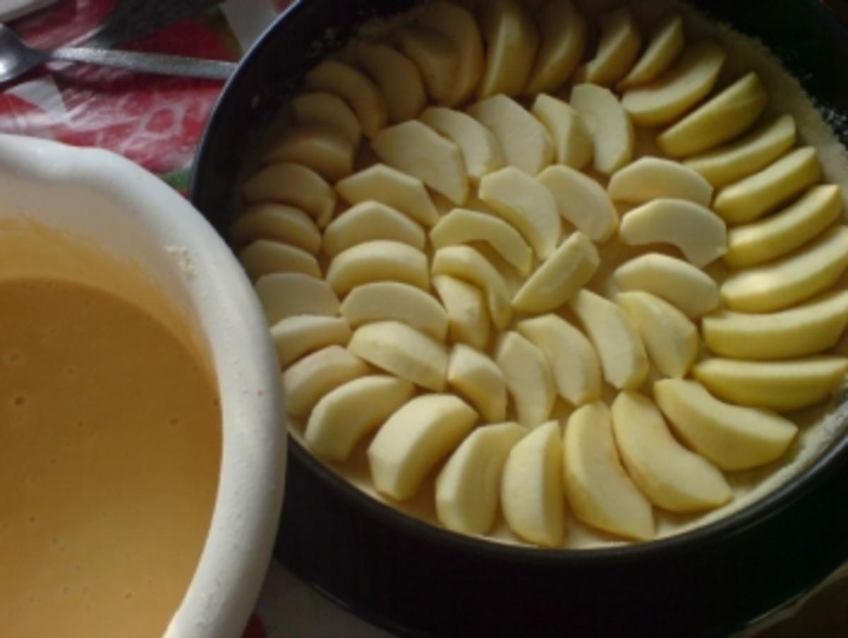 Apfelkuchen mit Marzipan-Guss - Rezept - Bild Nr. 12