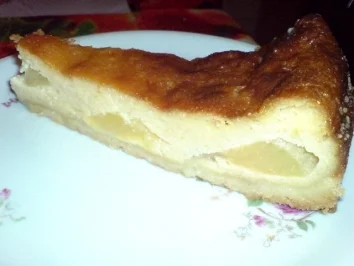 Rezept: Apfelkuchen mit Marzipan-Guss Bild Nr. 2 Apfelkuchen mit Marzipan-Guss - Rezept - Bild Nr. 2