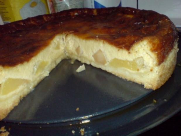 Apfelkuchen mit Marzipan-Guss - Rezept mit Bild - kochbar.de Apfelkuchen mit Marzipan-Guss - Rezept mit Bild - kochbar.de