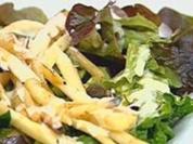 Spinatsalat mit Ziegenkäse - Rezept