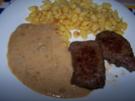 Rindermedaillons in Gorgonzola-Rahm - Rezept