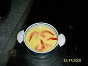 Kartoffelsuppe mit Curry& Garnelen - Rezept