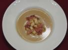 Kastaniensuppe mit Speck - Rezept