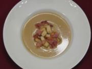 Kastaniensuppe mit Speck - Rezept