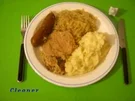 Sauerkraut mit Kasseler und Mettwurst - Rezept