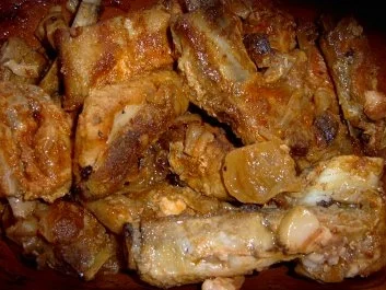 Fleisch: Rippchen im Römertopf - Rezept