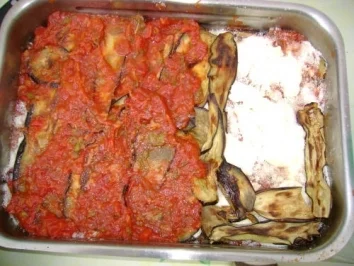 Gemüse: Auberginen  "Parmigiana di melanzane" - Rezept - Bild Nr. 3