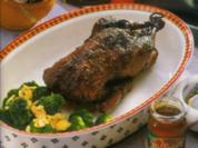 Wildente in Rotwein - Rezept