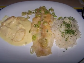 Pangasiusfilet in Orangensoße - Rezept