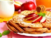 Apfel Zimt Waffeln - Rezept - Bild Nr. 2