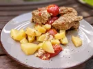 Hackbraten mit Paprika gefüllt - Rezept - Bild Nr. 2