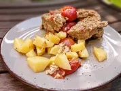 Hackbraten mit Paprika gefüllt - Rezept - Bild Nr. 2