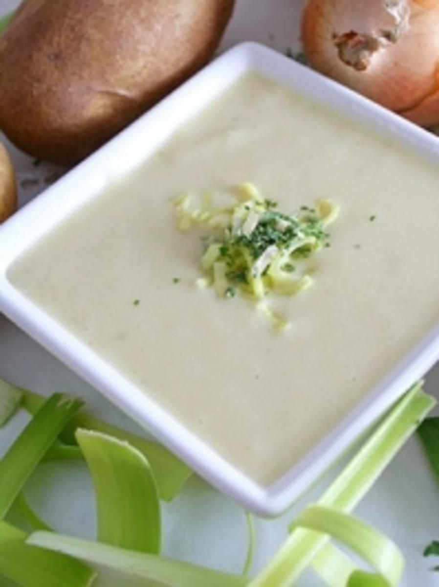 Kartoffel-Lauch Suppe - Rezept