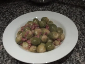 Rosenkohl in Speckrahmsoße - Rezept