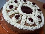 Rezept: Preiselbeer-Schoko-Torte Preiselbeer-Schoko-Torte - Rezept