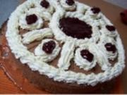 Preiselbeer-Schoko-Torte - Rezept