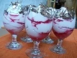 Rezept: Mascarpone-Kirsch-Becher Mascarpone-Kirsch-Becher - Rezept