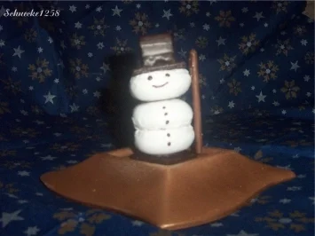 Süßer Schneemann - Rezept