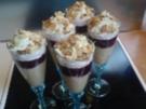 Mandelcreme mit Heidelbeeren - Rezept
