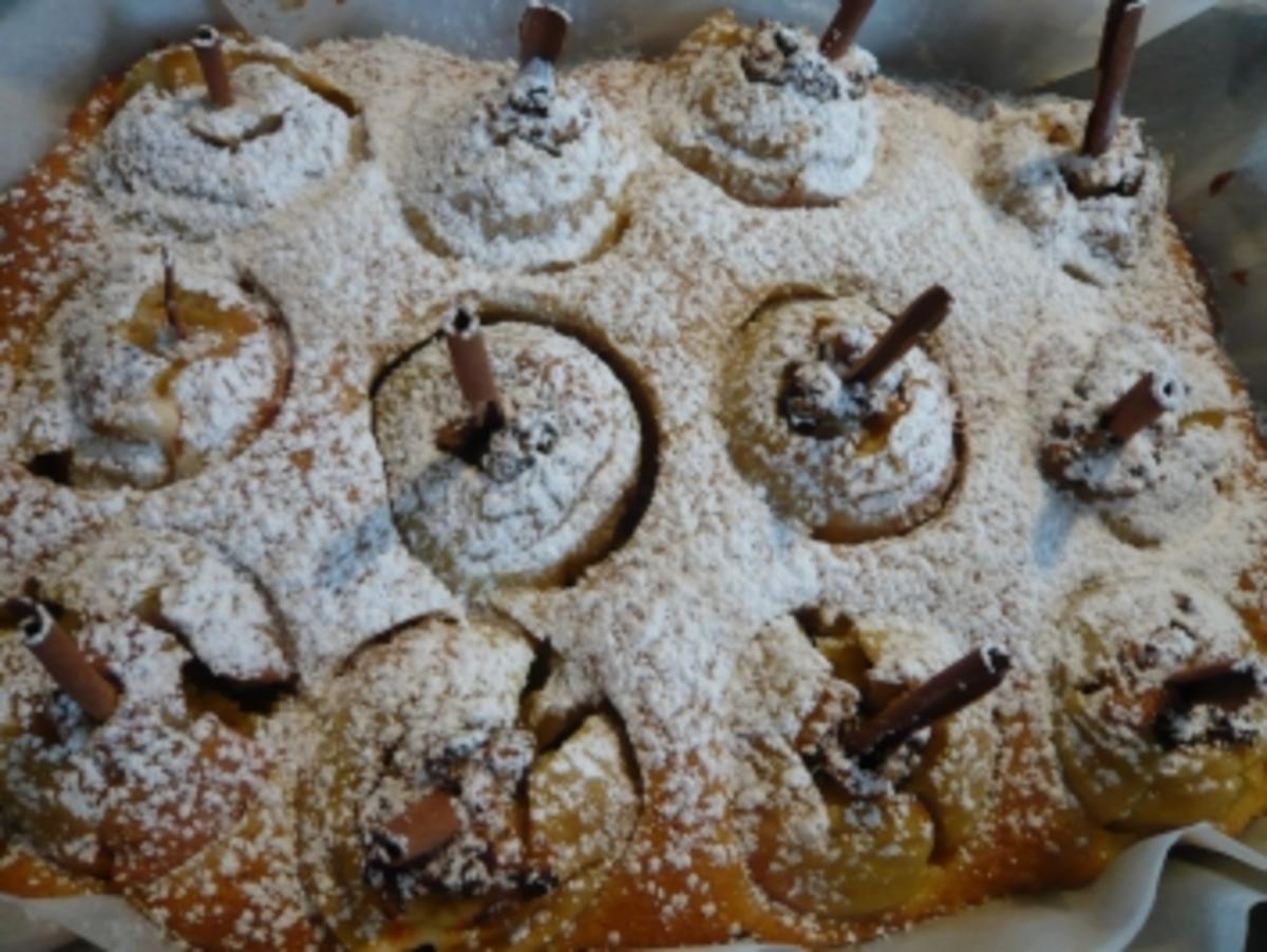 Bratapfelkuchen - Rezept