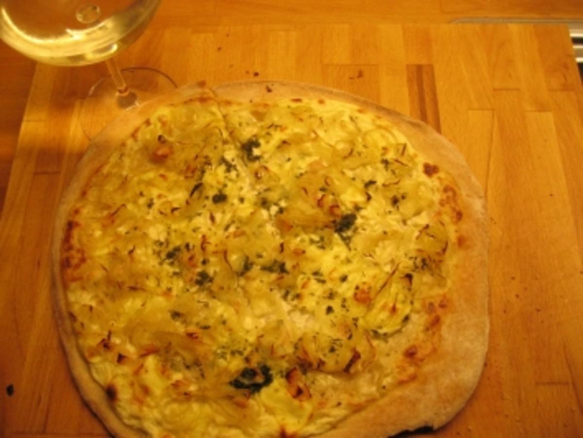 Flammkuchen a la Binchen - Rezept