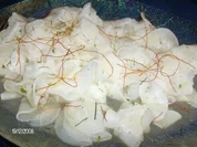 Rettichlocken angemacht - Rezept