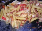 Fisch- Nudelpfanne - Rezept