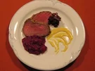 Rinderbraten mit Senf- Honighaube - Rezept