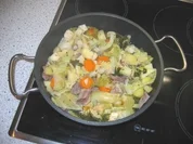 Gemüsetopf mit Fleischeinlage - Rezept