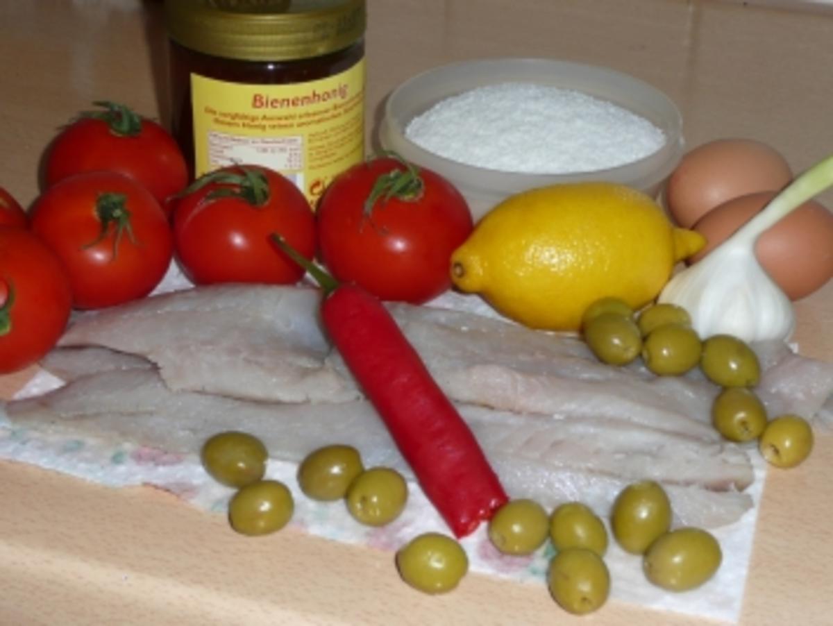 Chilli trifft Fisch,Honig,Tomaten und Kokos - Rezept