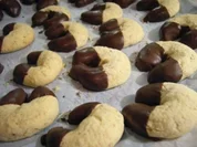 Rezept: Plätzchen: Marzipan Kipferl Plätzchen: Marzipan Kipferl - Rezept