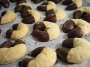 Plätzchen: Marzipan Kipferl - Rezept