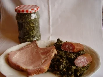 Gemüse - Gerichte ! Grünkohl mit Kasseler und Kohlwurst - Rezept