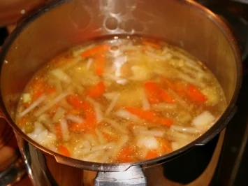 Hühnersuppe - Rezept