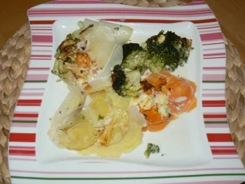 Rezept: Jaqueline´s Gemüseauflauf der besonderen Art Jaqueline´s Gemüseauflauf der besonderen Art - Rezept